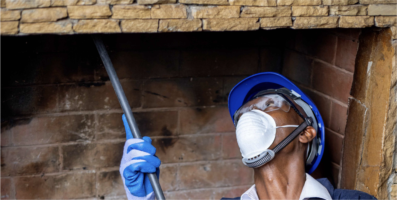 Chimney cleaning